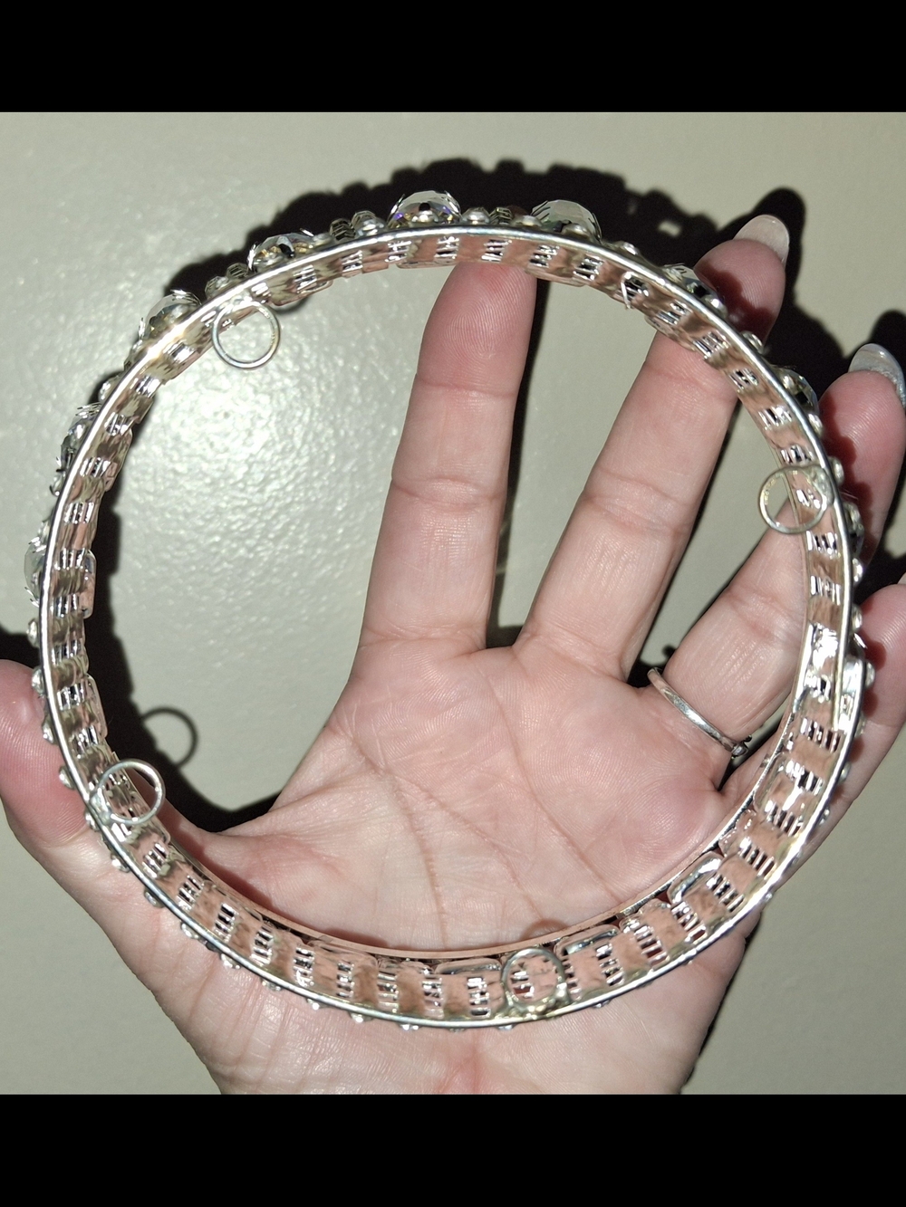 Full Round State/national Pageant Crown - Multicolor *One Of A Kind RARE* - Picture 3 of 3